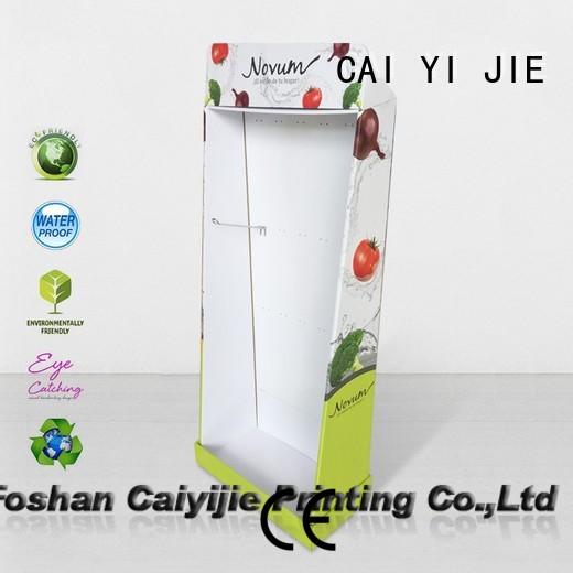 CAI YI JIE cardboard display units lamp fordrink