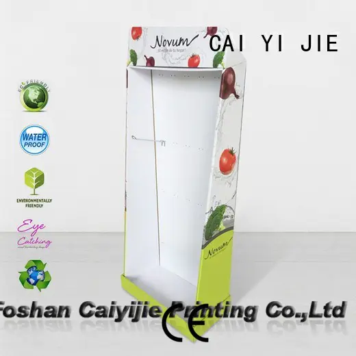 CAI YI JIE cardboard display units lamp fordrink