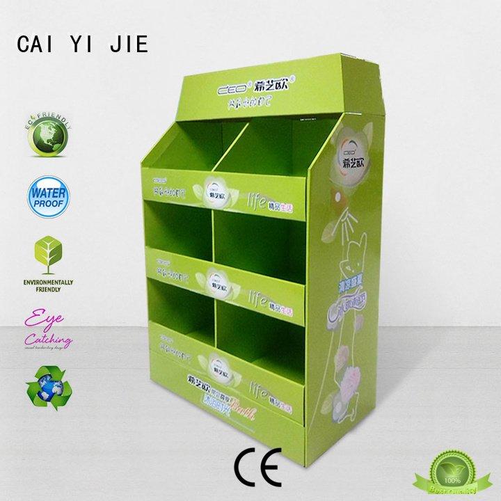 stands sales carton pallet display CAI YI JIE