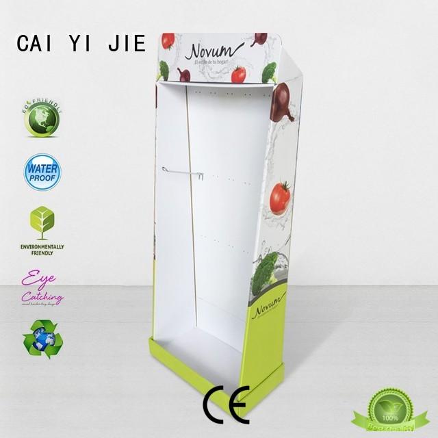 CAI YI JIE multifunctional cardboard display units for store