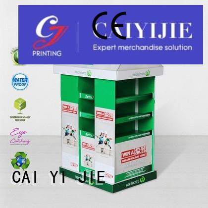 carton pallet display racks for shop CAI YI JIE
