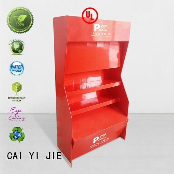 CAI YI JIE Brand sale promotional uv cardboard greeting card display stand