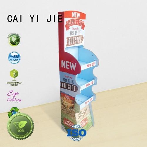CAI YI JIE plastic cardboard display units