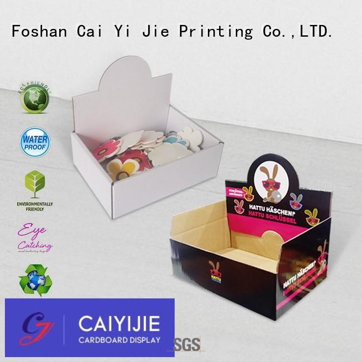CAI YI JIE Brand boxes cardboard display boxes retail factory