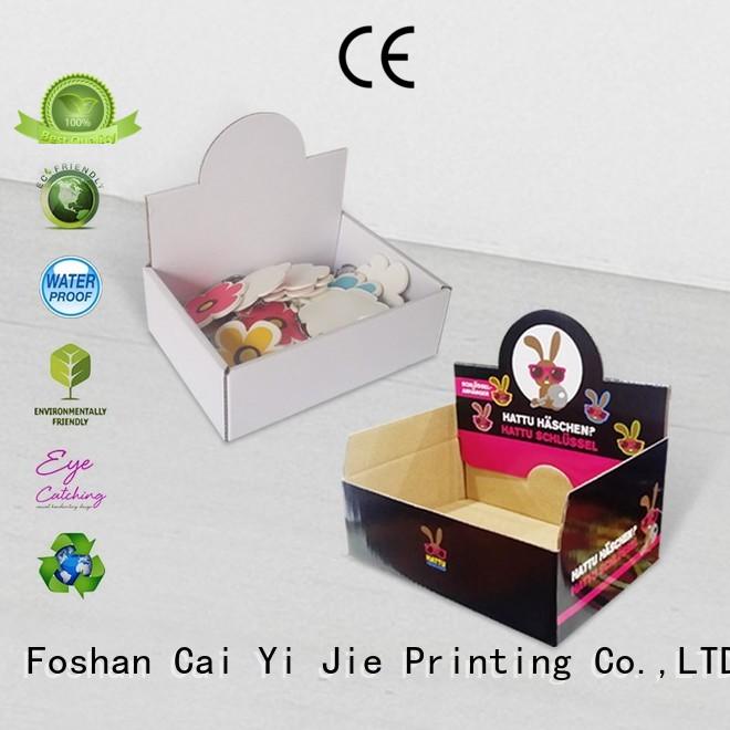 custom cardboard counter displays chain marketing cardboard display boxes manufacture