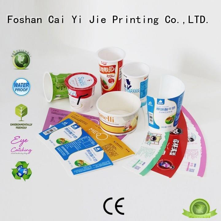 corrugated cardboard boxes ODM for cup display CAI YI JIE