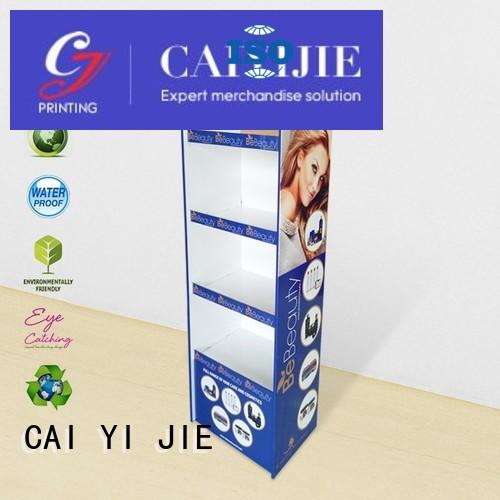 sale chain stand cardboard stand CAI YI JIE Brand company