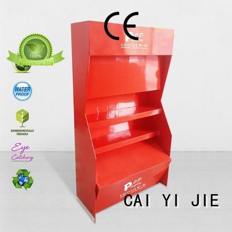 CAI YI JIE super point of purchase displays step