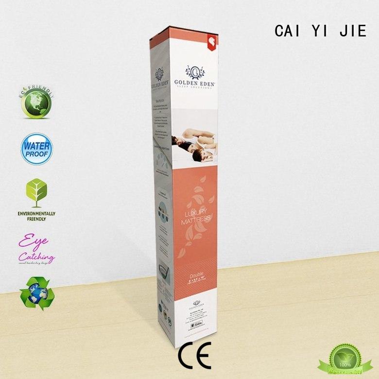 CAI YI JIE factory price counter display box for retail