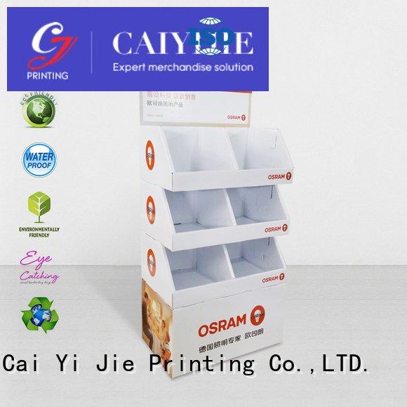 stiand product cardboard stand stair CAI YI JIE